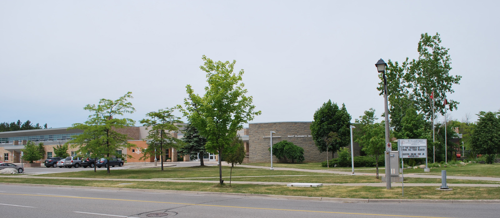 exterior of school